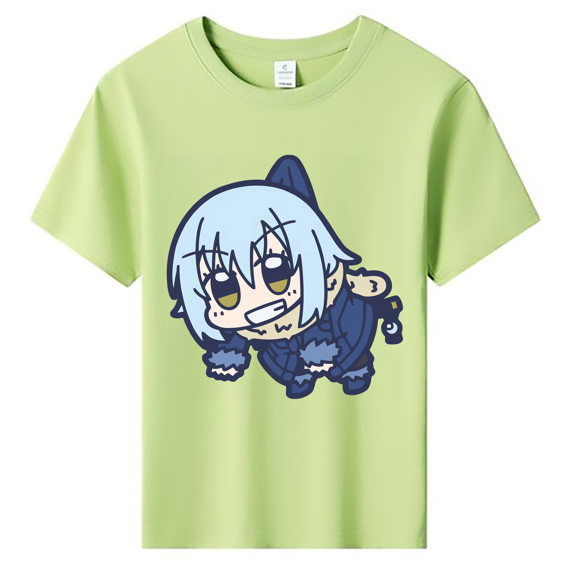 （画像用） 転スラ Regarding Reincarnated to Slime 綿100％キッズTシャツ（フロントプリント）